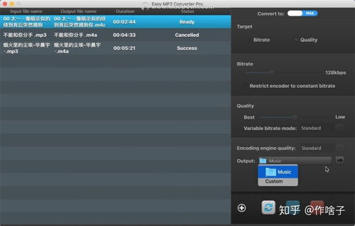 格式工厂 wav 比特率 easy mp3 converter pro for mac 音频格式转换软件 3.0.0